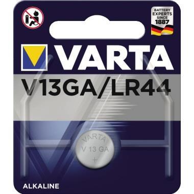 Image du produit Varta Electronics V13GA (1 pcs, LR44, 138 mAh)