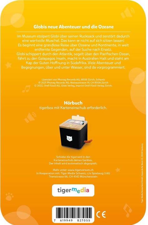 Image du produit Tigermedia tigercard - Globi et les océans