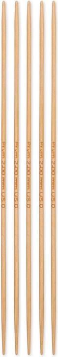 Prym Aghi per maglieria BAMBOO 2.00 mm, 15 cm