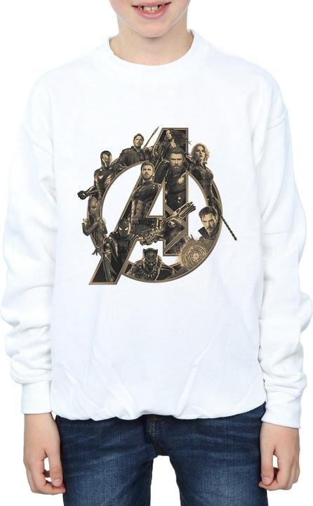 Produktbild Avengers Infinity War Logo Sweatshirt Jungen (116)