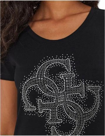 Guess Damen T-Shirt 4G Logo Tee (M)