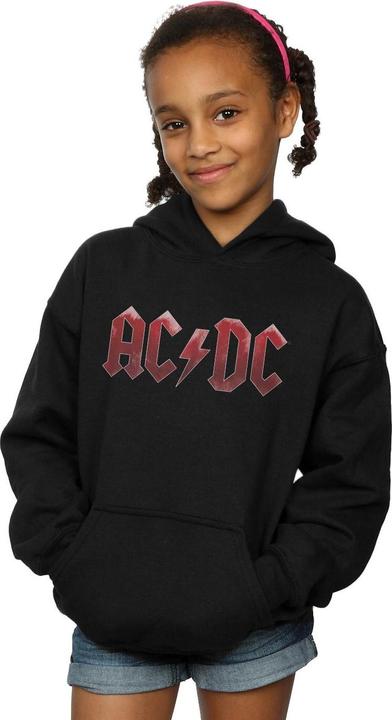 Produktbild AC/DC Red Ice Logo Kapuzenpullover Mädchen (128)