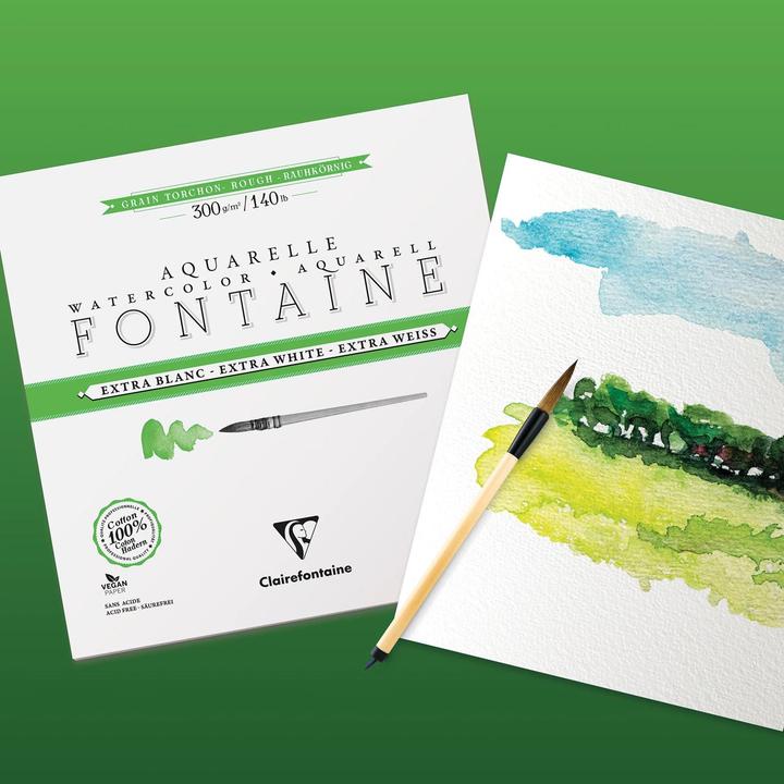 Produktbild Clairefontaine Aquarellpapier (300 g/m², 220 x)