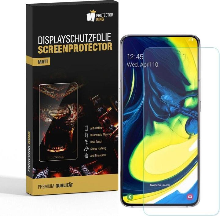 Produktbild Protectorking 6x Premium Displayschutzfolie Matt Entspiegelt (6 Stück, Samsung Galaxy A80)