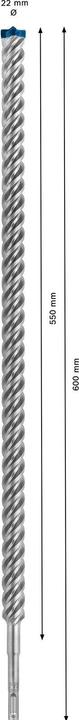 Actual product image Bosch Professional Zubehör Expert SDS plus-7X Hammerbohrer (4-22 millimetres)