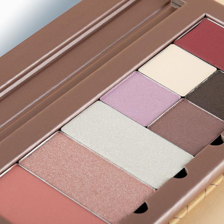 Actual product image Benecos BIO Palette Large Stockholm - 18g - Beauty ID (Whipped cream, Prismatic Pink, Dark Mountains, Lilac Light)