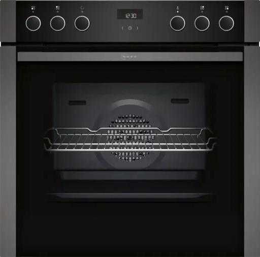 Actual product image Neff Built-in cooker set, E1ACE2AG4 + M66SBX1M0 + Z1608BX0, built-in cooker, induction hob, clip