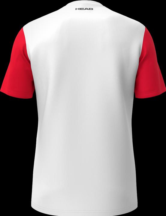 Actual product image Head Club 25 Tech T-Shirt Jungen Rot/Weiss (128)