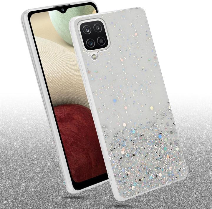 Image du produit Cadorabo Couverture TPU paillettes scintillantes (Samsung Galaxy A12, Samsung Galaxy M12)