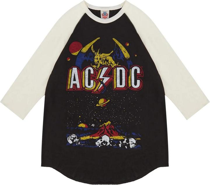 AC/DC TShirt Raglanärmel (L)