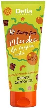 Actual product image Delia Cosmetics Deliadairy Fun Body Wash Orange Chocolate - 200ml (200 ml)
