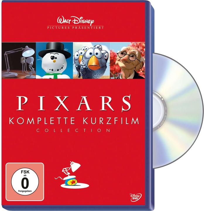 Produktbild Pixars komplette Kurzfilm Collection (DVD, 2007, Deutsch, Englisch, Tschechisch, Türkisch, Ungarisch)