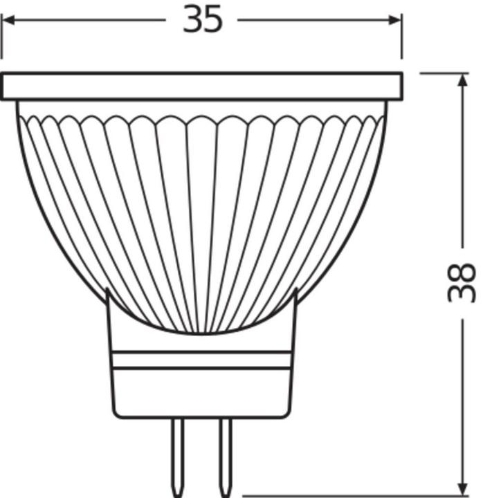 Produktbild Ledvance LED-Reflektorlampe (GU4, 2.50 W, 184 lm, 1 x, G)