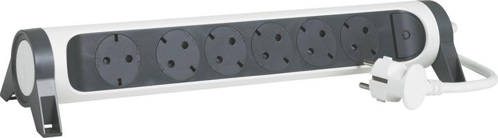 Produktbild Legrand Drehbare Steckdosenleiste, 6-fach Steckdose (6 x, CEE 16/3, 1.50 m)