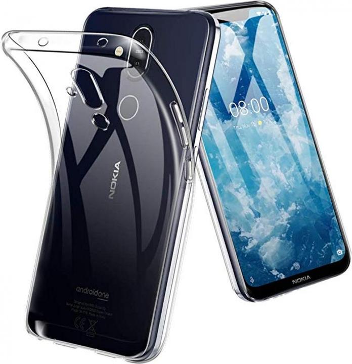 Immagine prodotto Screenguard Nokia 8.1 Custodia flessibile in TPU trasparente (Nokia 8.1)