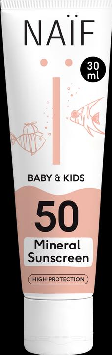 Naïf Baby & Kids Suncream (Sonnencreme, SPF 50, 30 ml, 1 g)