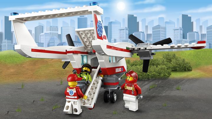 Produktbild LEGO Rettungsflugzeug (60116, LEGO City)