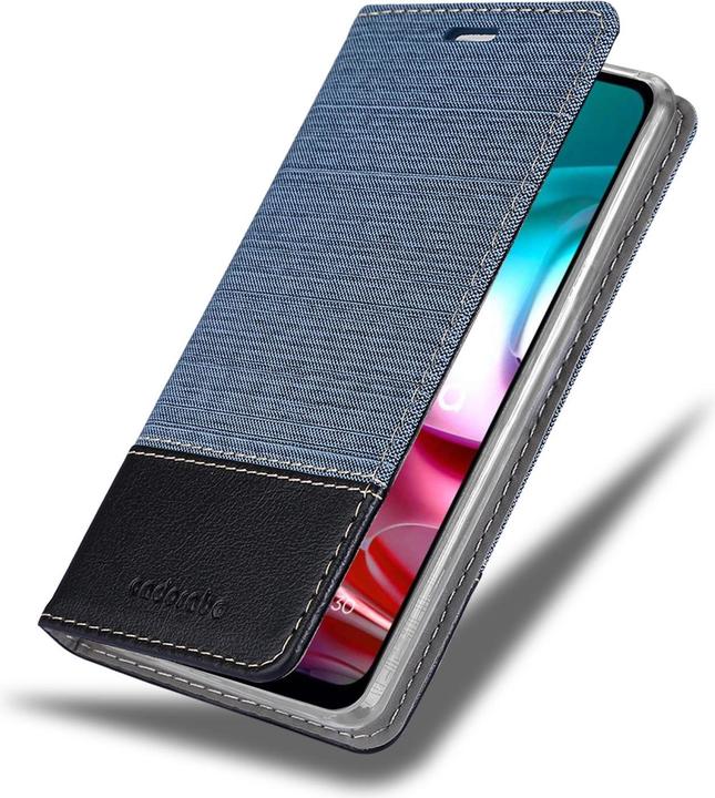 Produktbild Cadorabo Jeans Book Hülle (Motorola Moto G10, Motorola Moto G30)