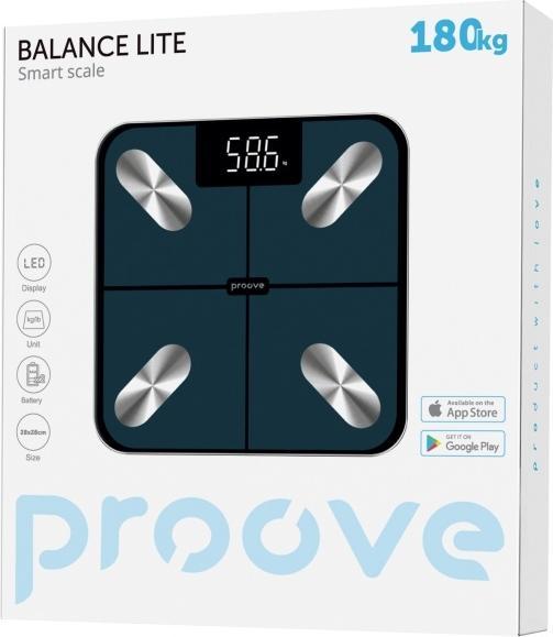 Produktbild Proove Waga Smart Scale Balance Lite Bluetooth blue