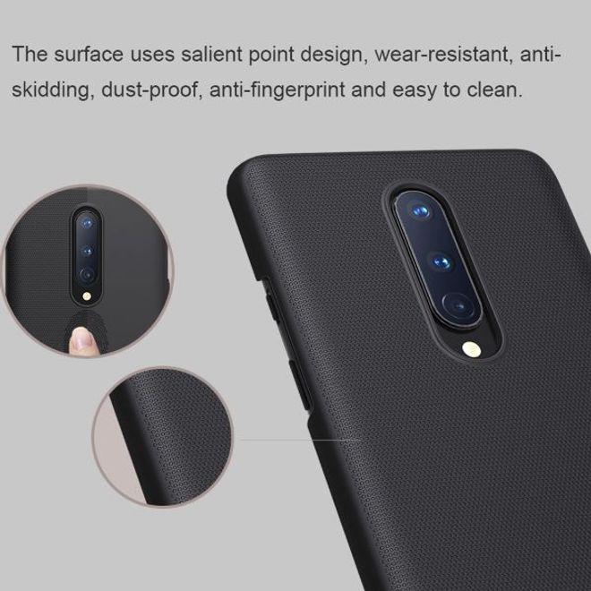 Actual product image Nillkin Super Frosted Shield Series (Oneplus 8)