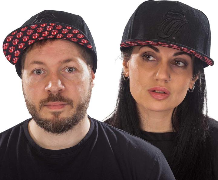 Actual product image The Rolling Stones RollingStones Classic Tongue Snapback Cap