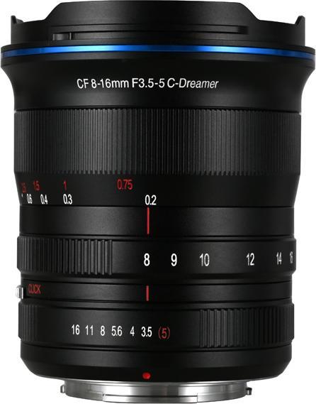 Actual product image Laowa 8-16mm f/3.5-5 Zoom CF for Fuji X