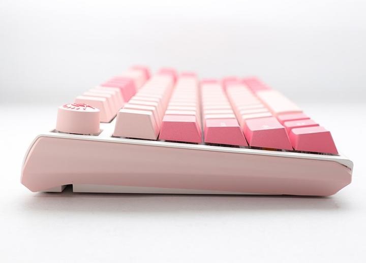 Actual product image Ducky One 3 Gossamer Pink TKL, toetsenbord (US, Cable)