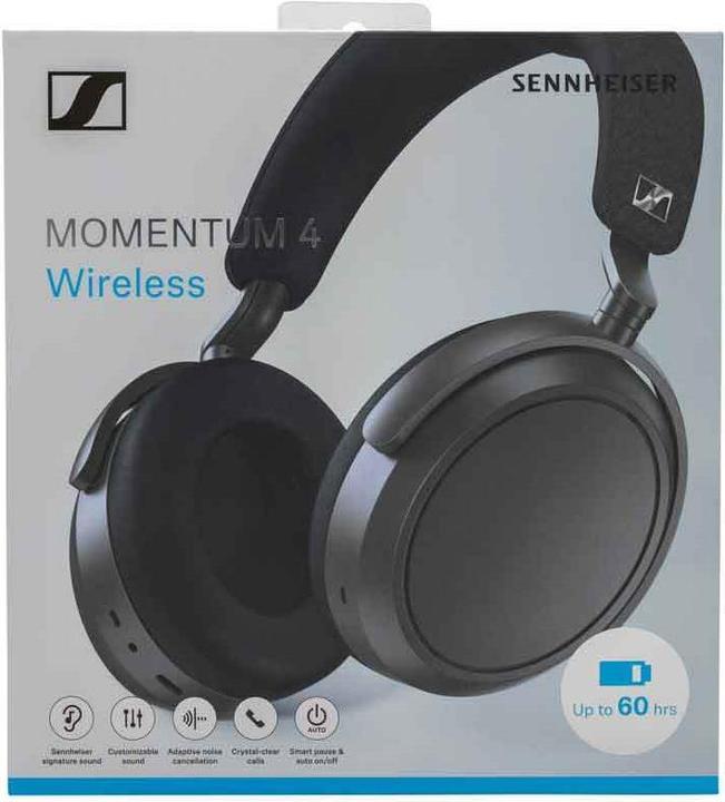 Actual product image Sennheiser Momentum 4 Wireless (ANC, 60 h, Wireless, Cable)