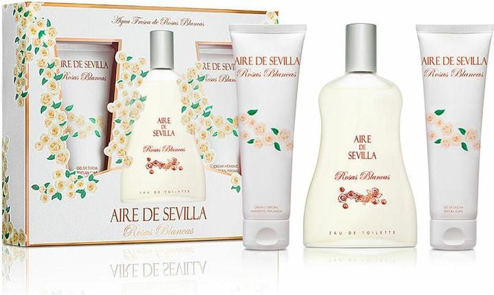 Actual product image Instituto Español Aire De Sevilla Rosas Blancas Edt Spray 100 ml Sets (Eau de toilette, 100 ml)