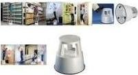 Actual product image Wedo Roller stool Step