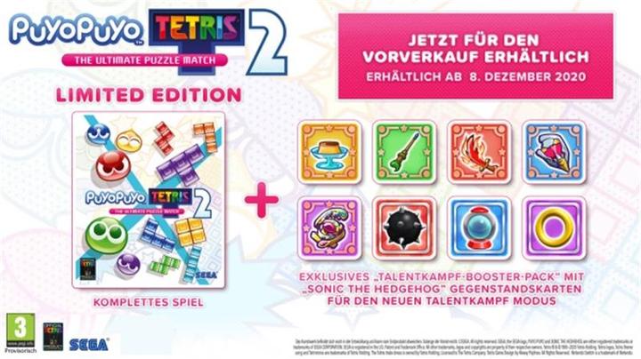 Actual product image Atlus Puyo Puyo Tetris 2 - Launch Edition (Switch, DE)