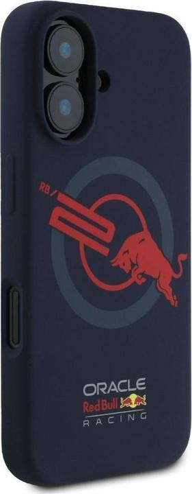 Immagine prodotto Red Bull Case HC Silicone ORBR20 Logo Red Lining to iPhone 16 MagSafe navy blue (Apple iPhone 16)