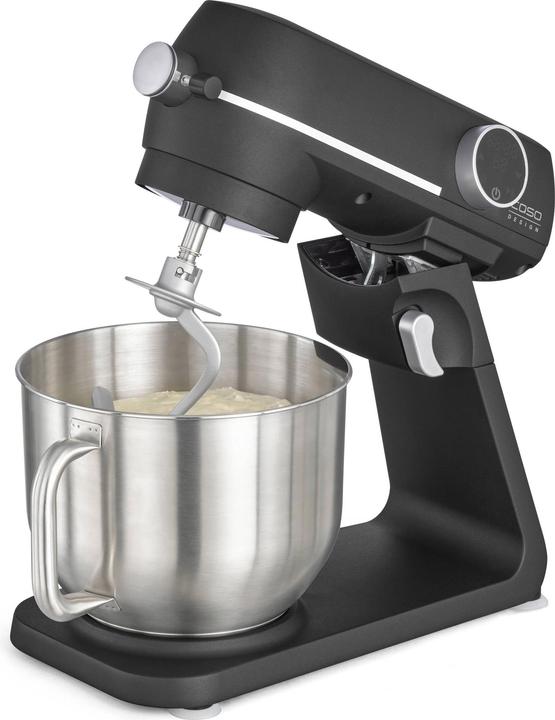 Image du produit Caso Robot de cuisine KM1800 Black E, bol en acier inoxydable (1800 W)