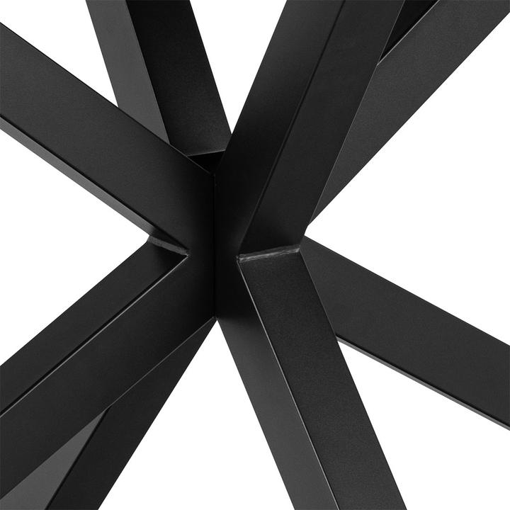 Produktbild AC Design Heaven Esstisch rostbraun Lemco raue Keramik