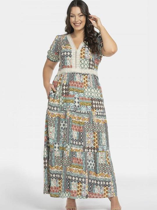 Actual product image Karko Plus-size dresses model (M)