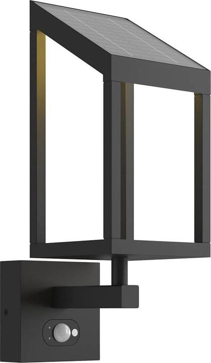 Produktbild Lucande Timeo LED Solcelle Wandleuchte Graphite (185 lm, IP54)
