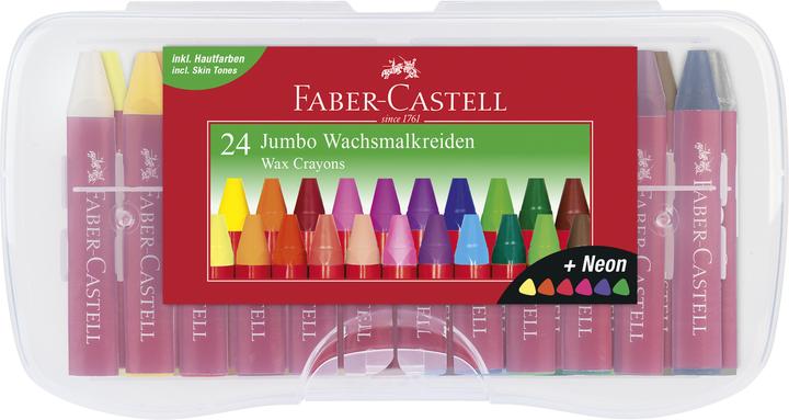 Image du produit Faber-Castell Jumbo (Multicolore, 24 x)