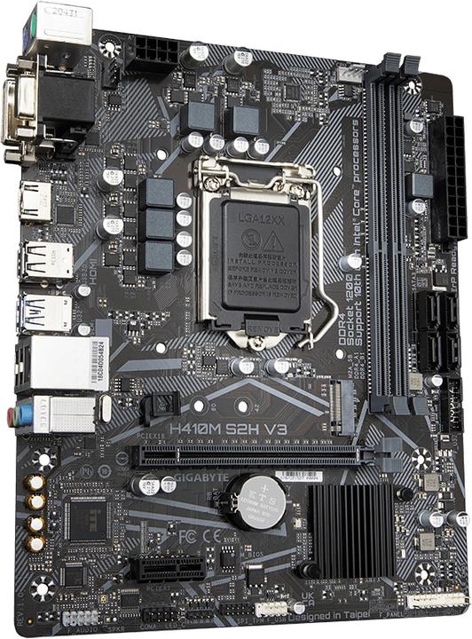 Actual product image Gigabyte MB S2H V3 H410,S1200,mATX,Intel (LGA 1200, Intel H510, mATX)