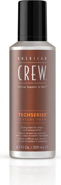 Actual product image American Crew Techseries Texture Foam (200 ml, Foaming agent)
