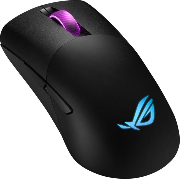 Image du produit ASUS Souris de jeu ROG KERIS RGB - noir (Sans fil, Filaire)