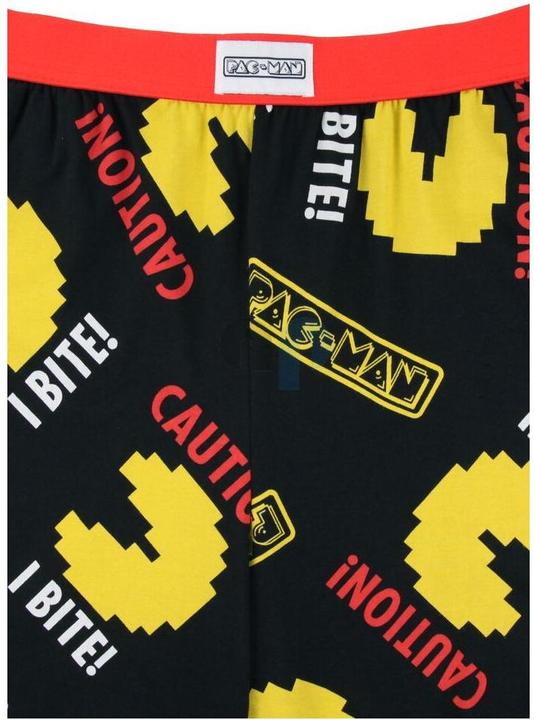 Actual product image Recovered Pac-Man Caution I Bite Black Loungepant L (L)