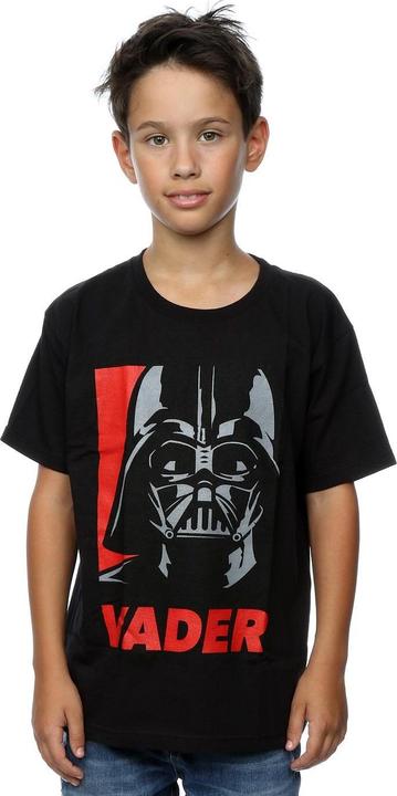 Immagine prodotto Star Wars Maglietta in cotone con poster di Darth Vader per ragazzi (152, 158)