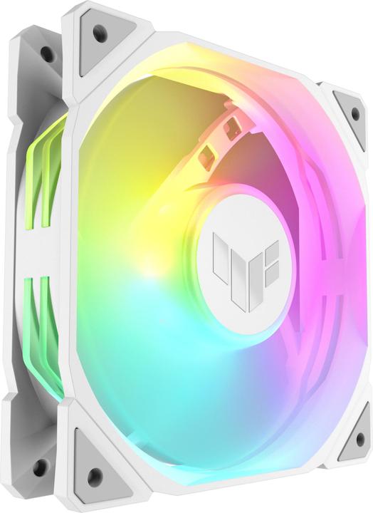 Actual product image ASUS Fan TUF GAMING TR120 FAN ARGB REV WHT (120 mm, 1 x)