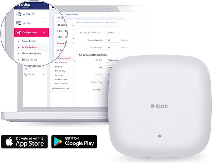 Actual product image D-Link Access Point DAP-X2850 (1147 Mbit/s)