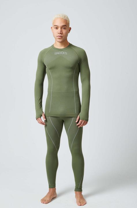 Actual product image Snocks Men's thermal underwear with thumb hole (XL)