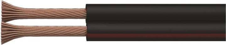 Productafbeelding Emos Twisted pair kabel ECO 2x0,75mm, zwart-rood, 100m (100 m, 0.75 mm²)