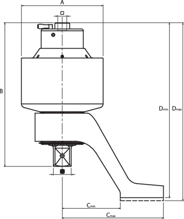 Actual product image GED Torque multiplier DREMOPLUS ALU 13000 Nm (3/4", 380 Nm, 13000 Nm)