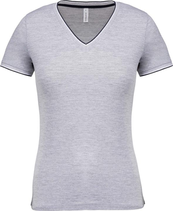 Kariban Maille Piquée Col V (XL)