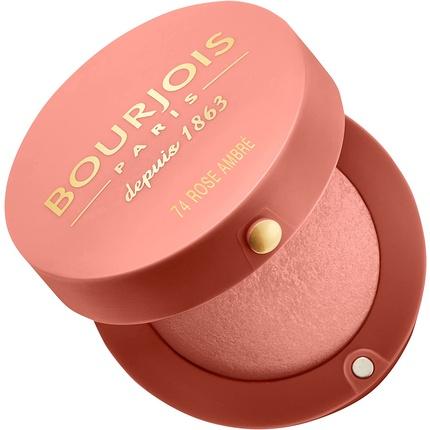 Actual product image Bourjois Little Round Potusher Gown For Cheeks 74 Rose Ambre 2.5G (Eau de parfum)