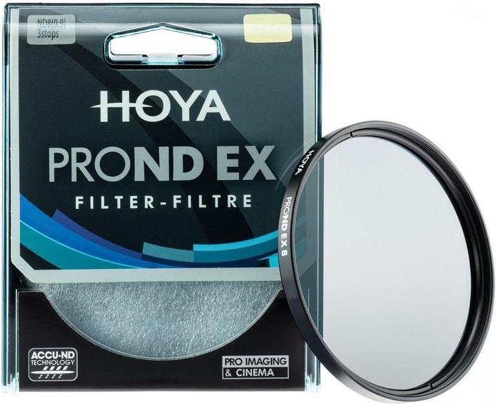 Image du produit Hoya PRO ND EX 8 Filter (55 mm, Filtre gris neutre, 55 mm)